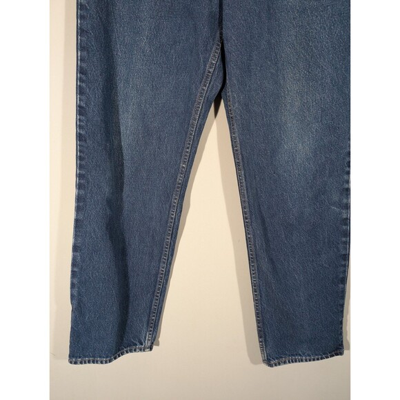 Levi's 550 Men Blue Straight Leg Denim Jeans Sz 36 Vintage Western Farm - Picture 8 of 10